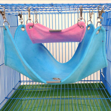 Warm Plush Cloth Hanging Bed Cage